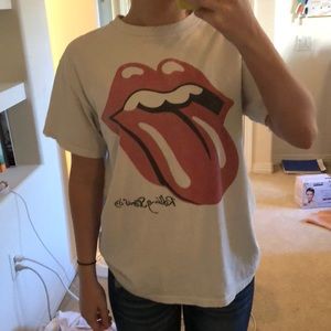 Rolling Stones brandy Melville t shirt